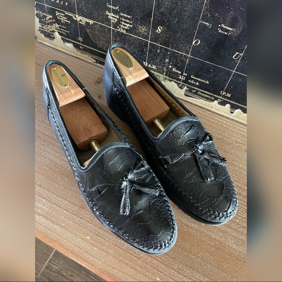 Zelli Croc Tassel Loafer